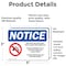 Signmission Safety Culture Sign, 5 in Width, Vinyl Decal, Rectangle OS-2PACK-NS-D-35-L-15527 - alternate 5